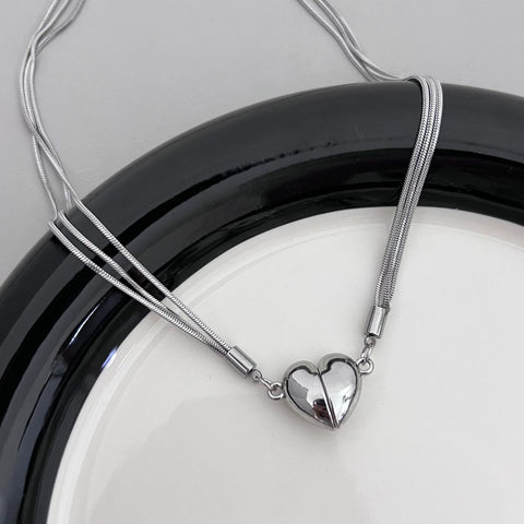 Sweet Cool Hot Girl Y2g Black Diamond Punk Choker Necklace